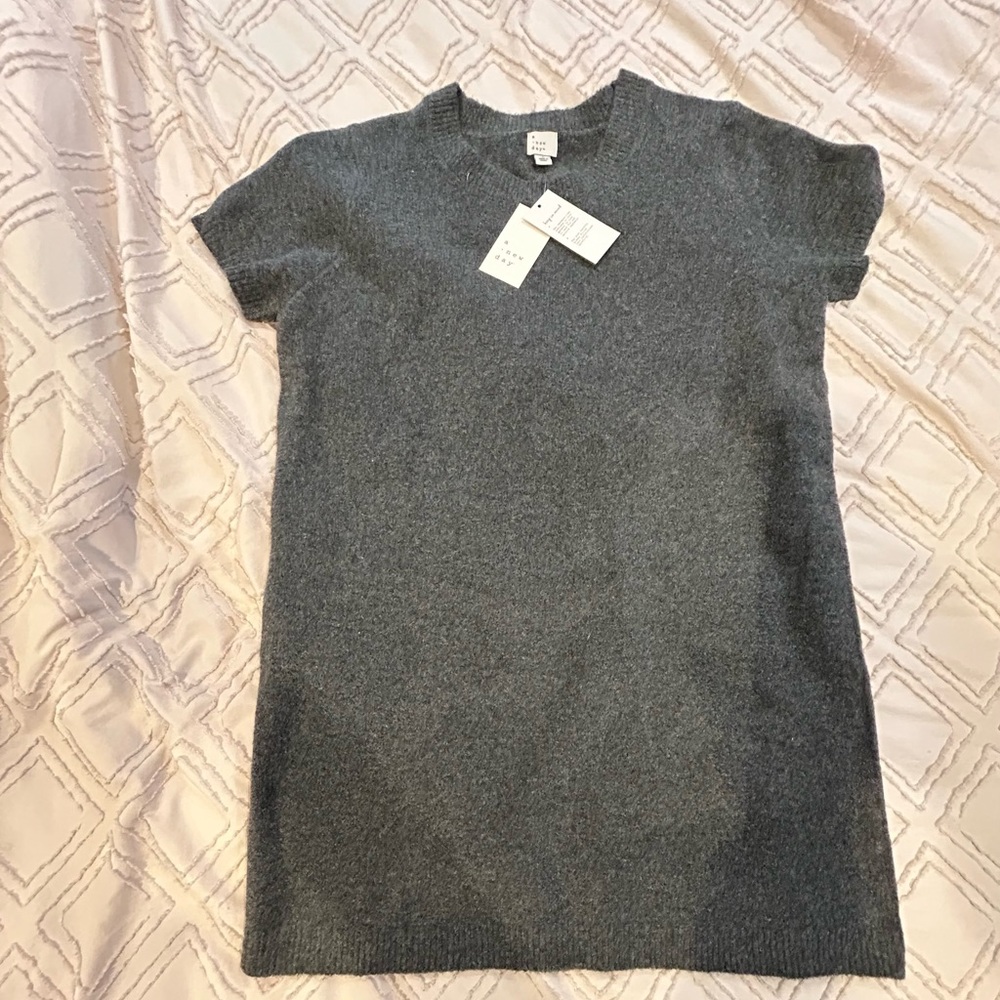 A New Day Sweater Dress-Grey size Large